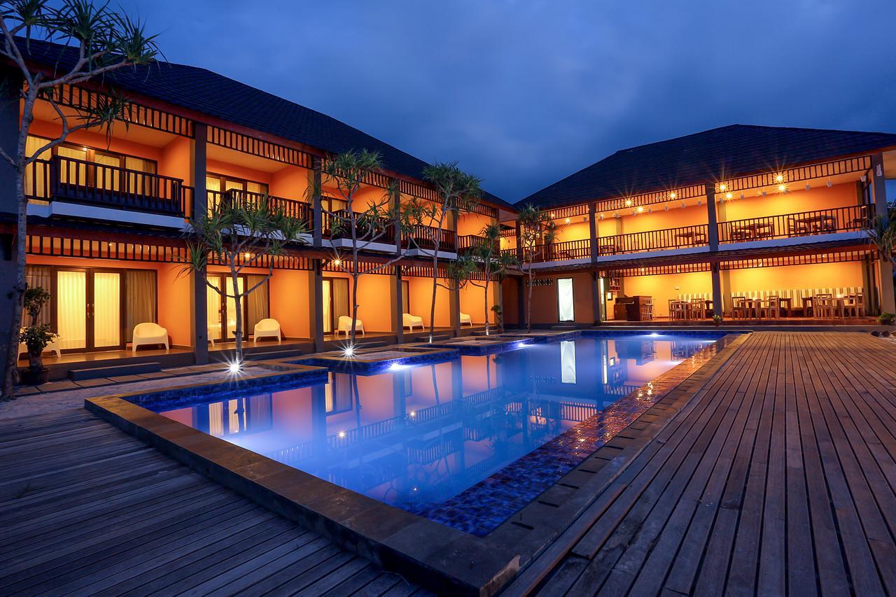 Sunset House Gili Meno Hotell Exteriör bild