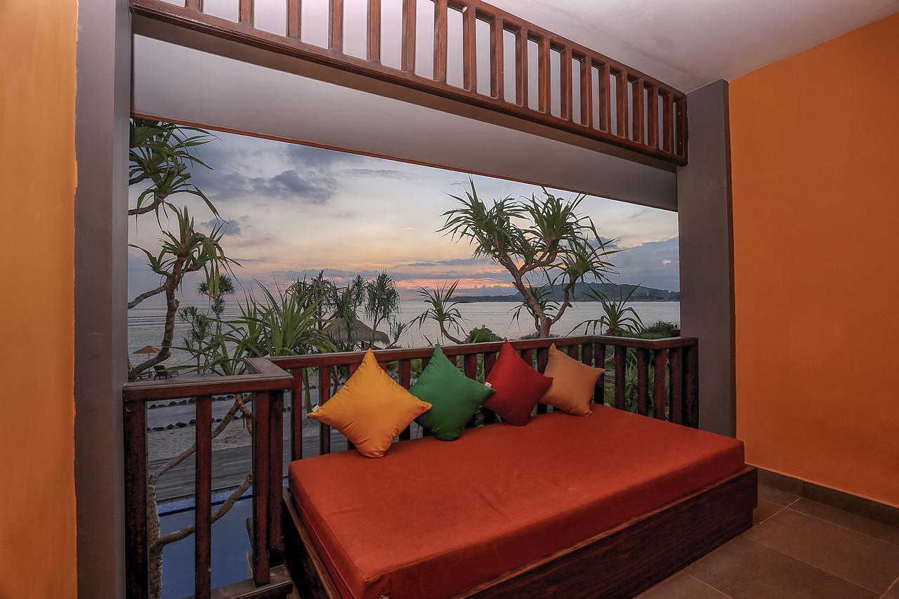 Sunset House Gili Meno Hotell Exteriör bild