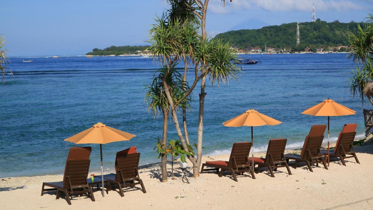 Sunset House Gili Meno Hotell Exteriör bild